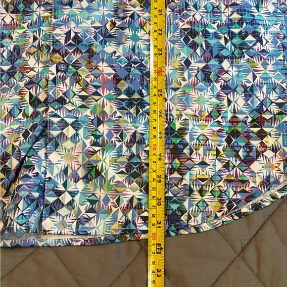 ROBERT GRAHAM Abstract Print Classic Fit Short Sleeve Button Front Shirt 2XL - Picture 4 of 9